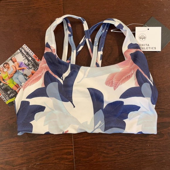 Senita Athletics Other - Senita Athletics Floral strappy sports bra